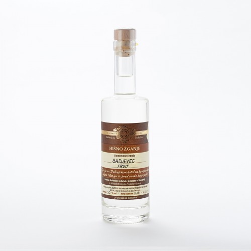 Hišno žganje - sadjevec (100 ml, 350 ml ali 500 ml)