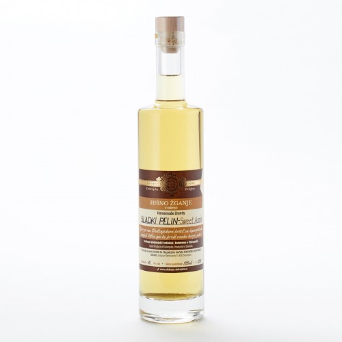 Hišno žganje s sladkim pelinom (100 ml, 350 ml ali 500 ml) Hišno žganje s sladkim pelinom (100 ml, 350 ml ali 500 ml)