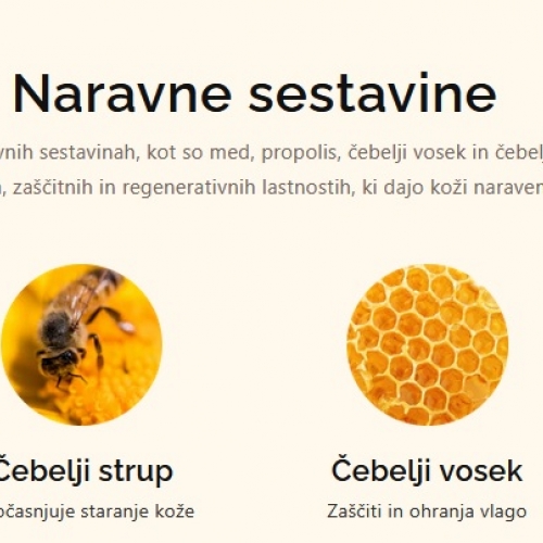 Negovalno mazilo MEDENI DOTIK