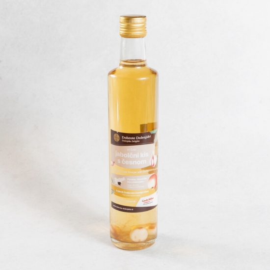 Hišni jabolčni kis s česnom (0,25 l ali 0,5 l)