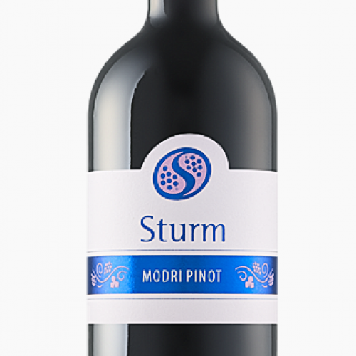 Modri pinot 0,75l - bela kolekcija