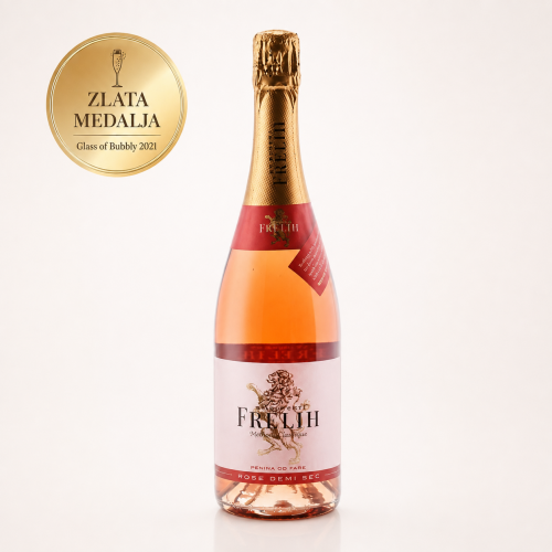Penina od fare - polsuha rose penina, Frelih (0,75 l)