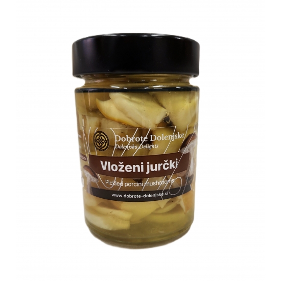 Hišni vloženi jurčki 180 g