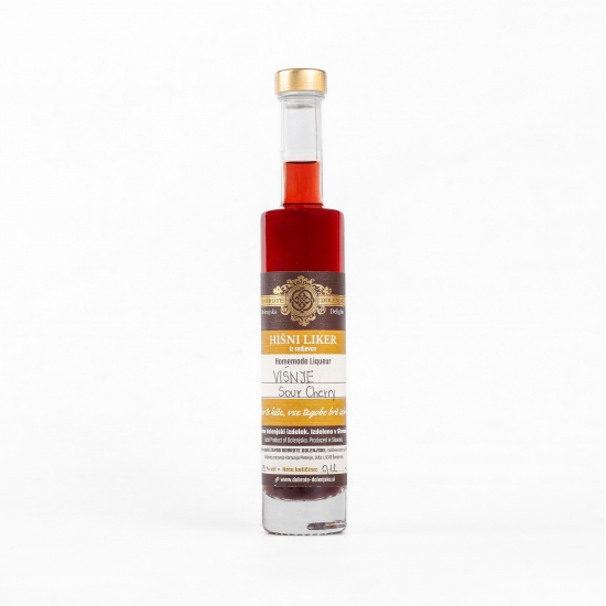 Hišni višnjev liker (100 ml, 350 ml ali 500 ml)-Likerji