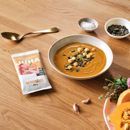 Liofilizirana bučna juha (25 g)