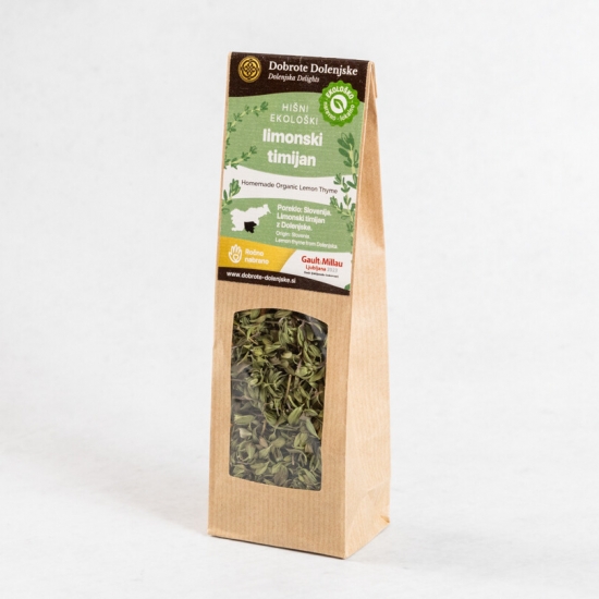 Hišni ekološki limonski timijan (20 g)-Čaji