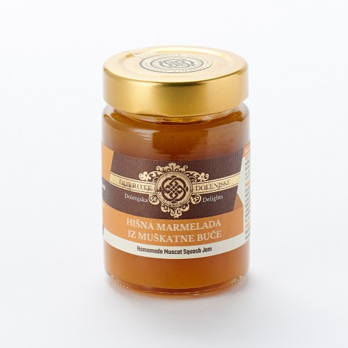 Hišna ekstra domača marmelada iz muškatne buče (190 g) Hišna ekstra domača marmelada iz muškatne buče (190 g)
