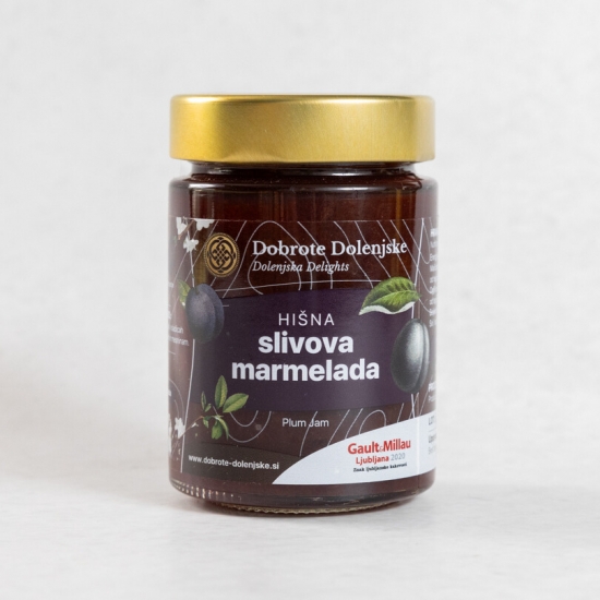Hišna slivova marmelada 190 g-Marmelade