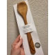 Lesena kuhalnica in žlica s čipko - več oblik (češnja)