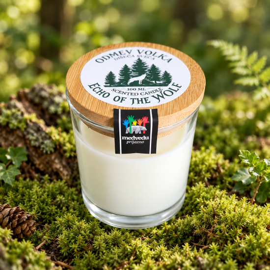 Odmev volka - dišeča sveča 125 g